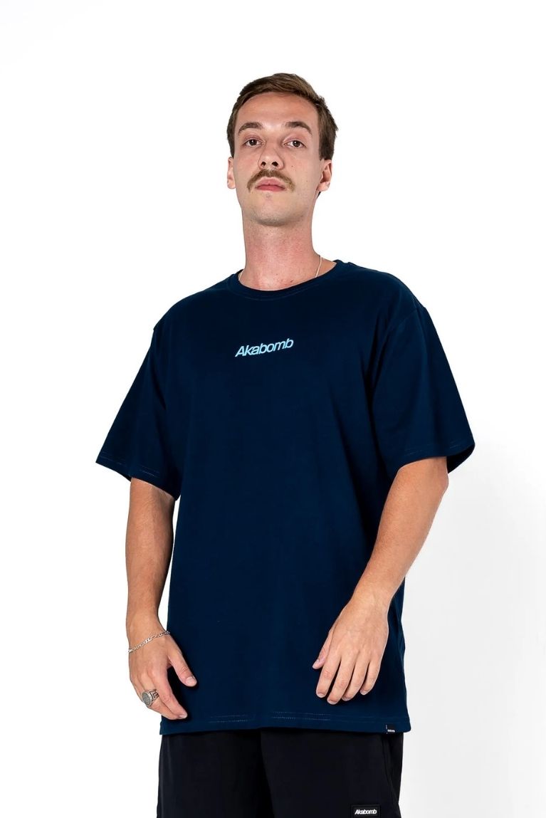 Tee Basic Logo Navy