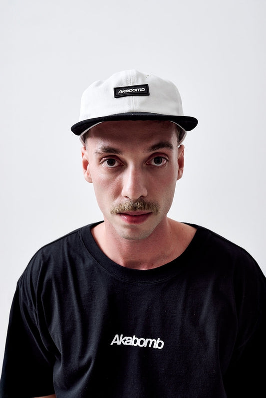 Six Panel Basic Off Black