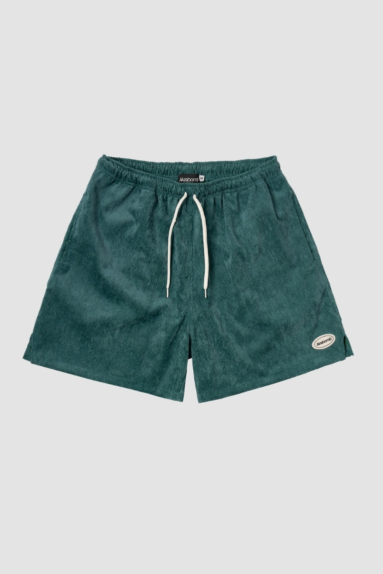 Shorts Cotelê Teal