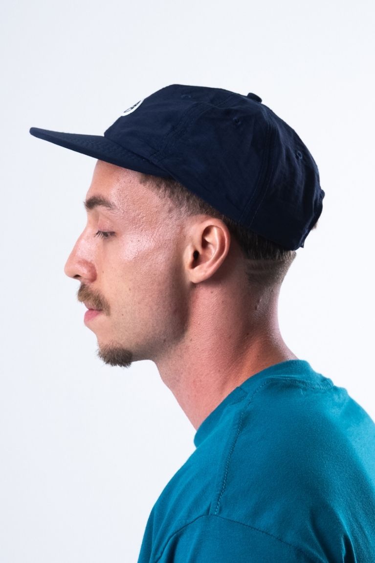 Six Panel Basic Patch Navy