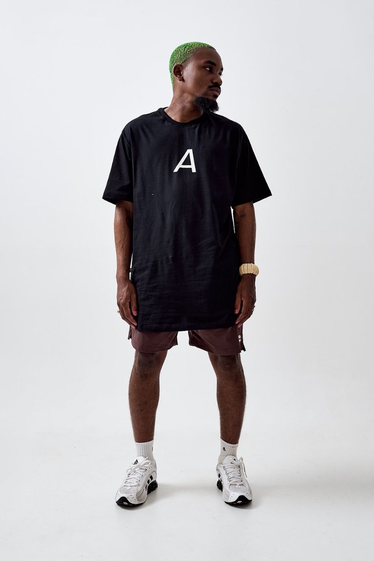 Tee Basic A Black