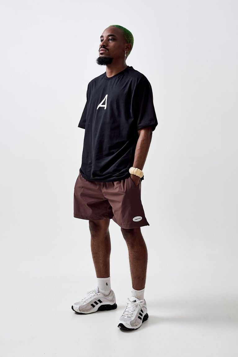 Tee Basic A Black