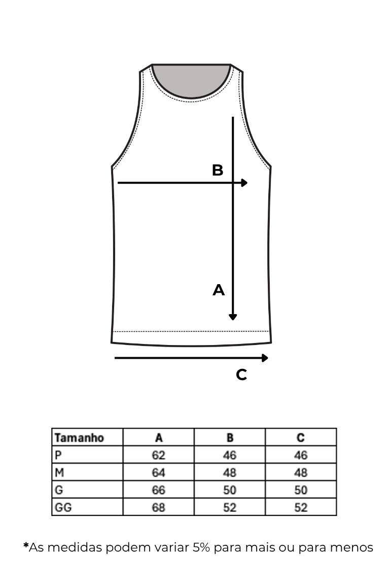 Tank Top Basic Patch A Black