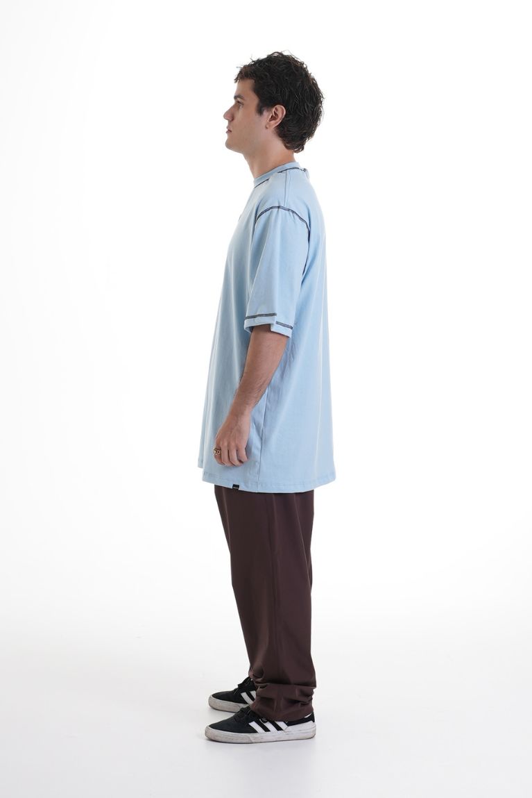 Tee Basic Patch Baby Blue