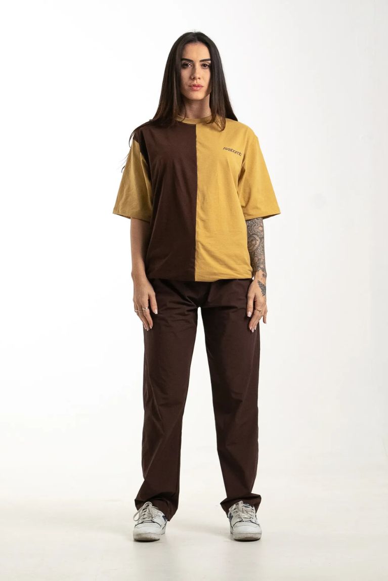 Tee Beige Brown