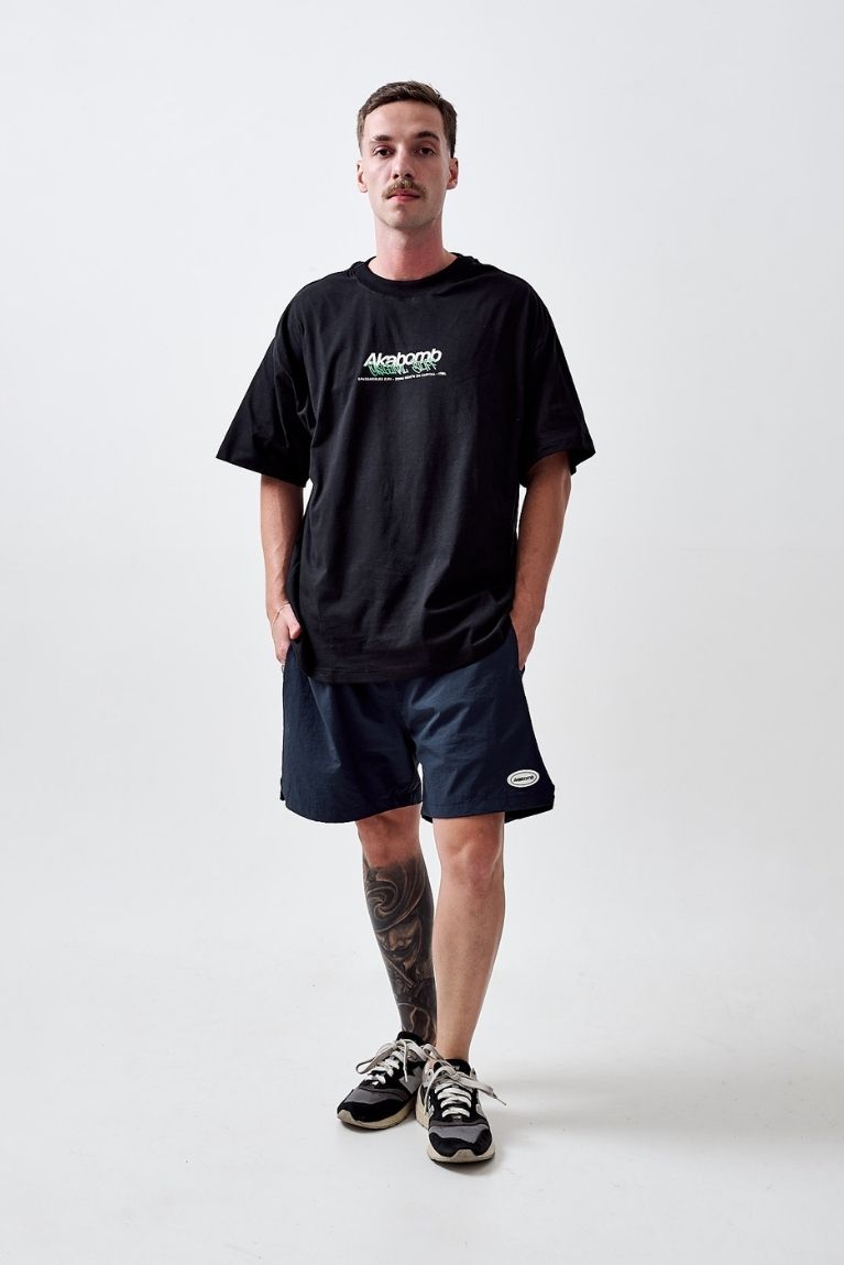 Tee Original Stuff Black Boxy