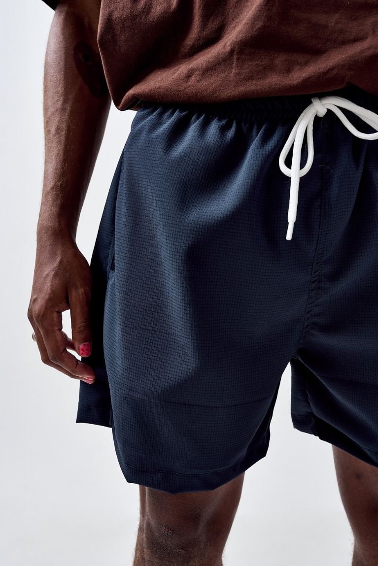 Shorts Basic Patch Navy