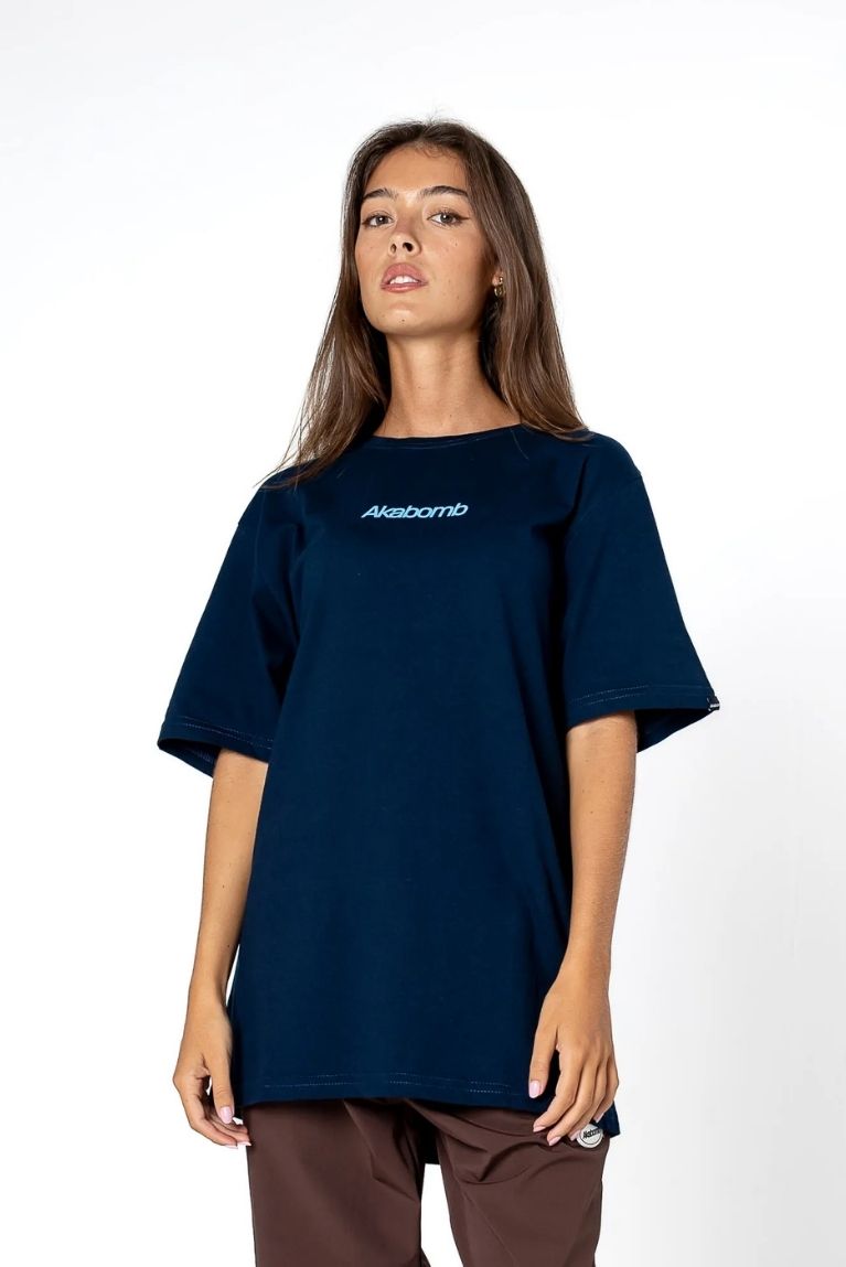 Tee Basic Logo Navy