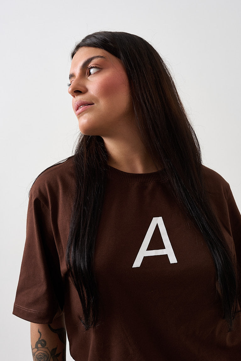 Tee Basic A Brown