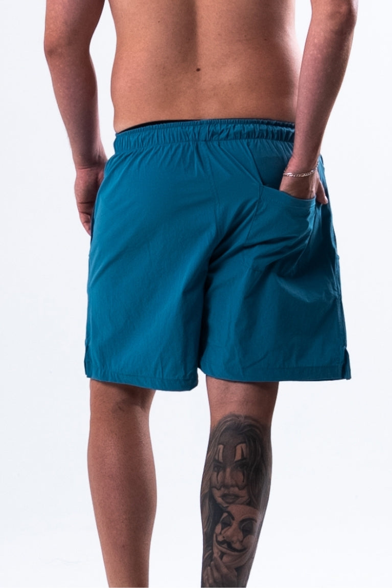 Shorts Basic Patch Teal