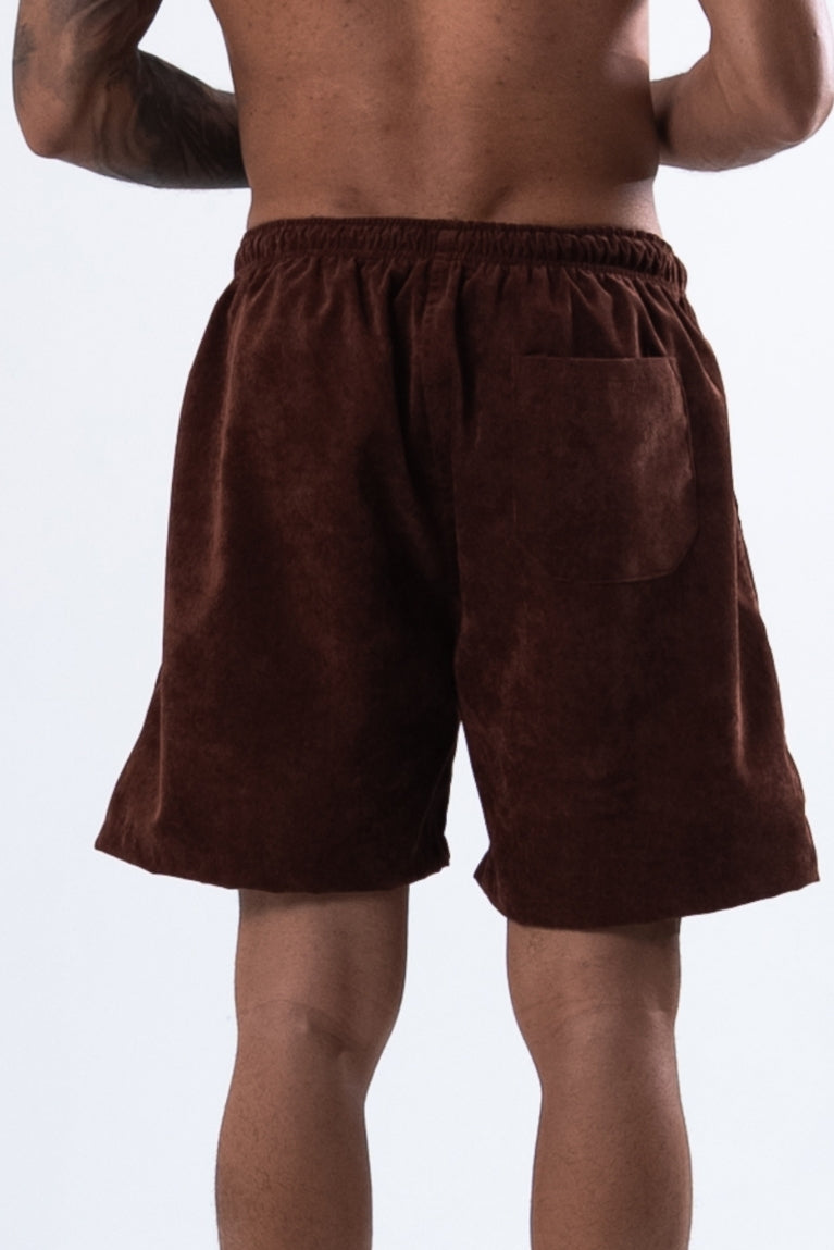 Shorts Cotelê Brown