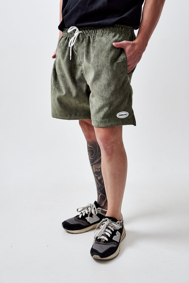 Shorts Cotelê Green