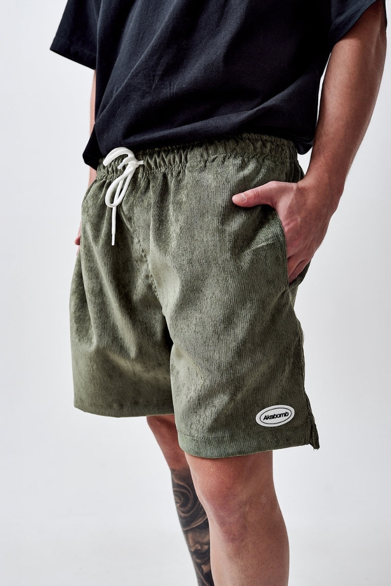 Shorts Cotelê Green