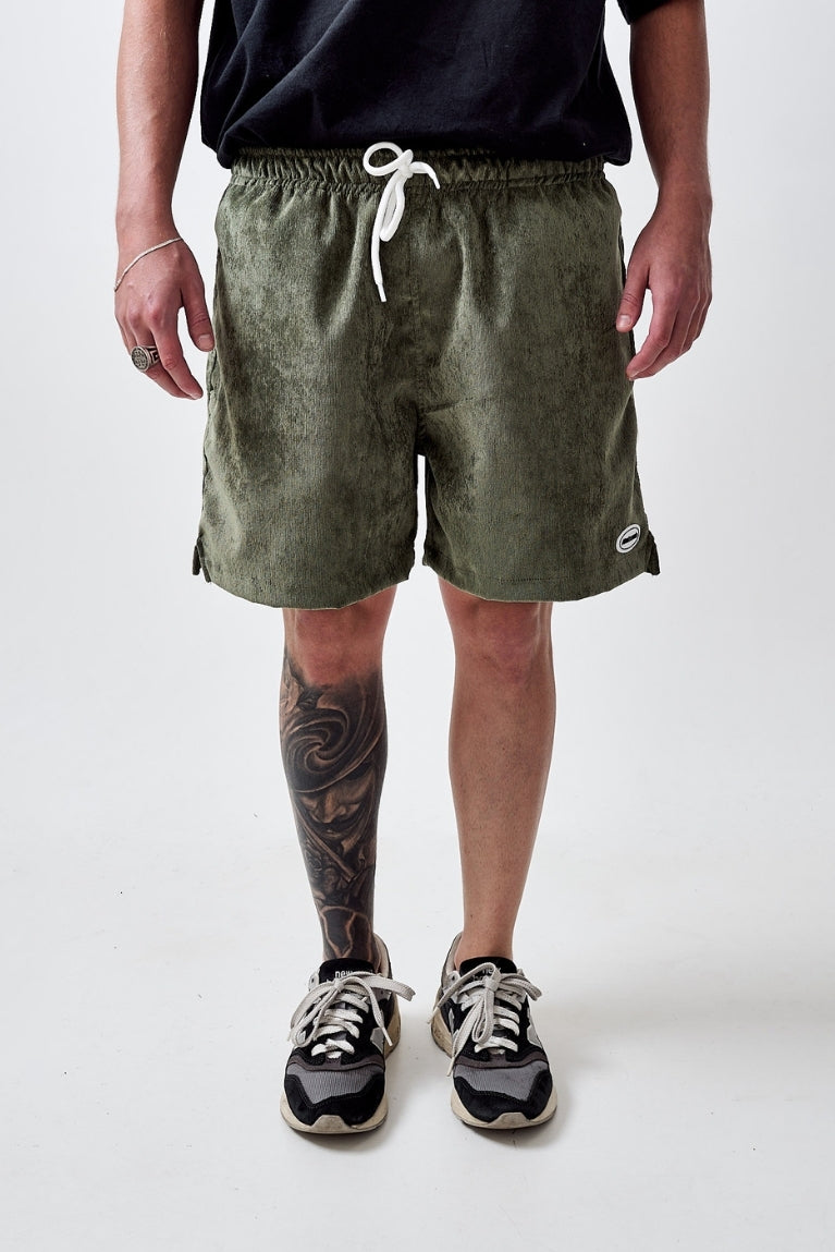 Shorts Cotelê Green