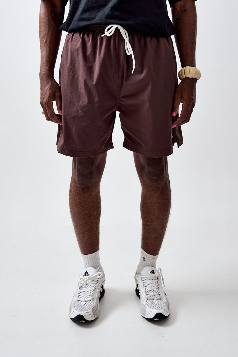 Shorts Basic Patch Brown