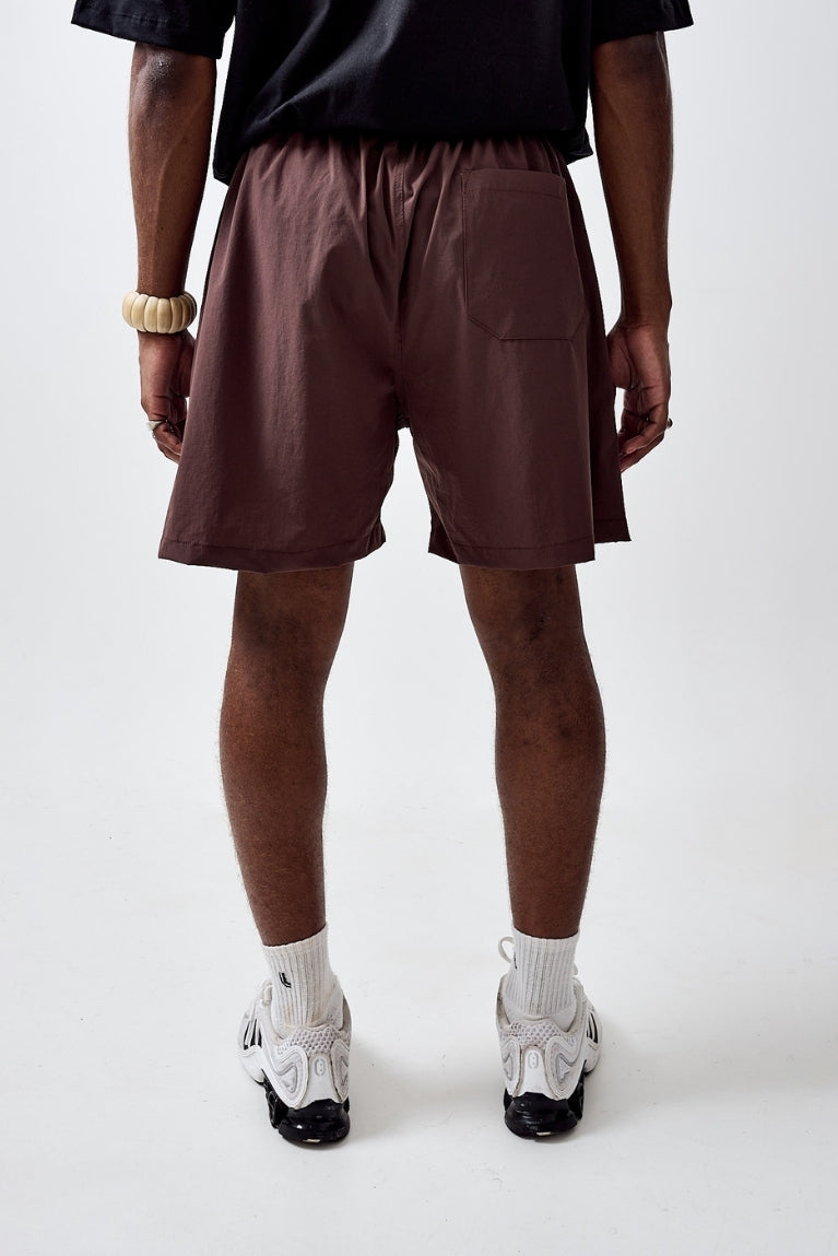 Shorts Basic Patch Brown