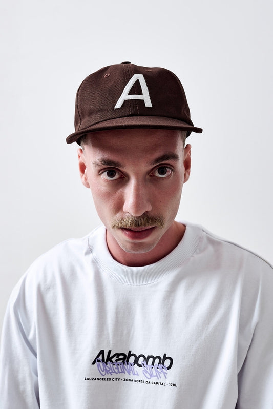 Six Panel Basic A Off Brown