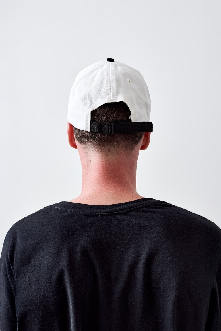 Six Panel Basic Off Black