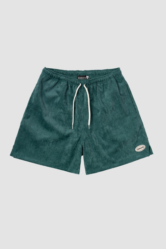 Shorts Cotelê Teal