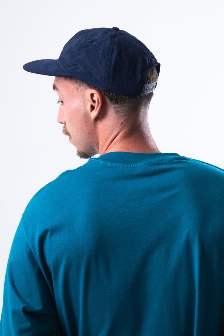 Six Panel Basic Patch Navy