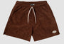 Shorts Cotelê Brown