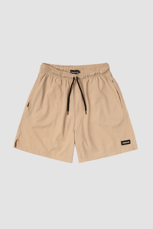 Shorts Basic Patch Beige