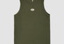 Tank Top Basic Patch Green
