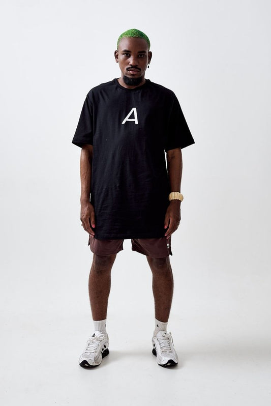 Tee Basic A Black