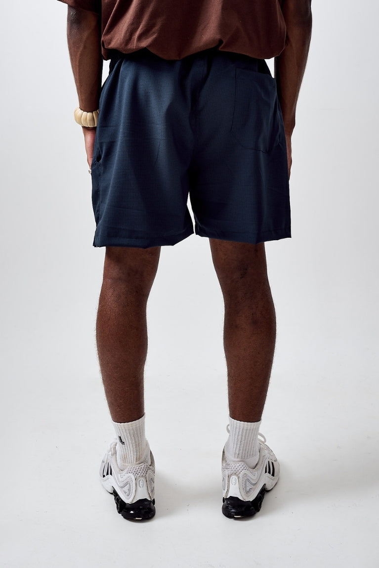 Shorts Basic Patch Navy