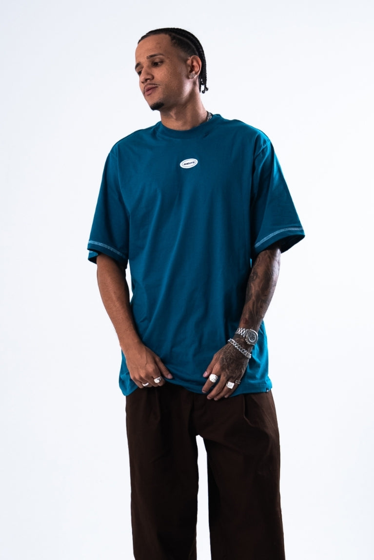 Tee Basic Patch Teal