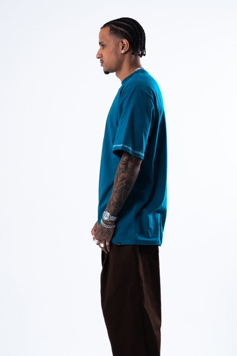 Tee Basic Patch Teal