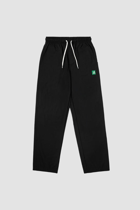 Tactel Pants Basic Patch A Black