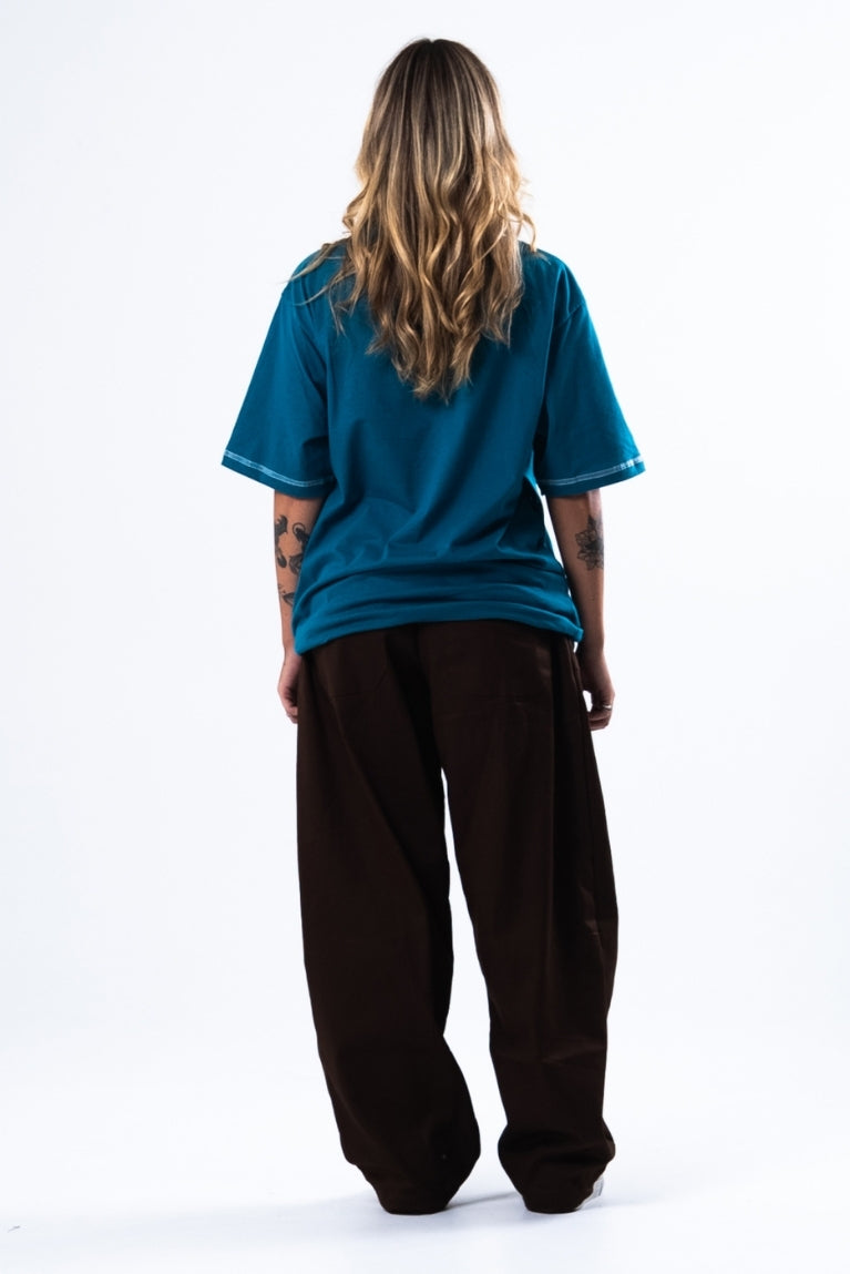 Tee Basic Patch Teal