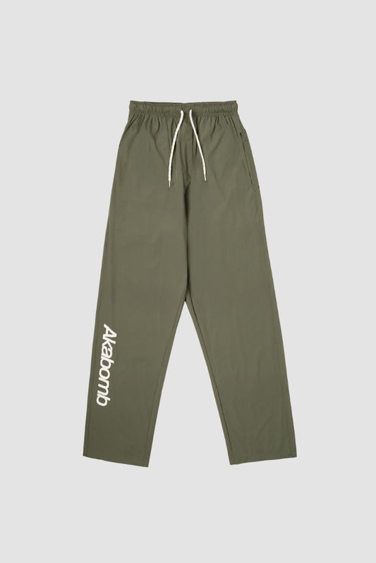 Tactel Pants Basic Logo Green