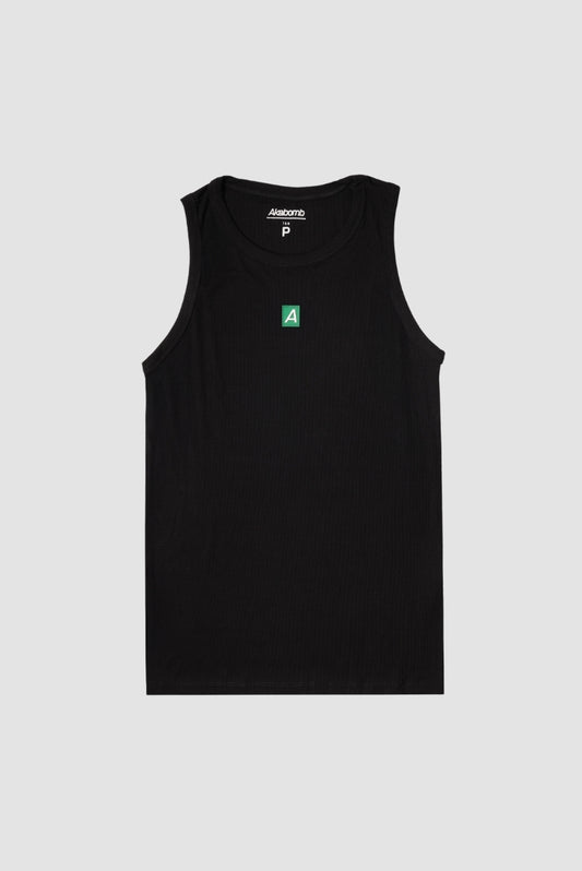 Tank Top Basic Patch A Black