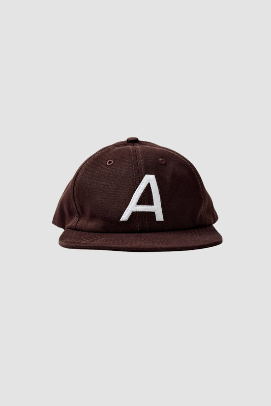 Six Panel Basic A Off Brown