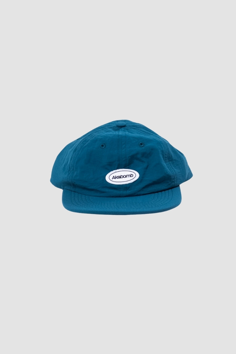 Six Panel Basic Patch Teal