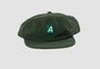 Six Panel Basic Patch A Green