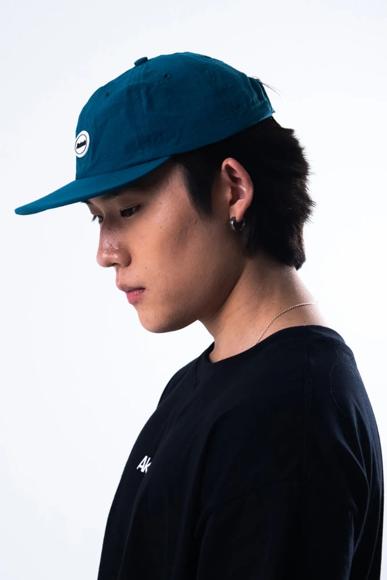 Six Panel Basic Patch Teal