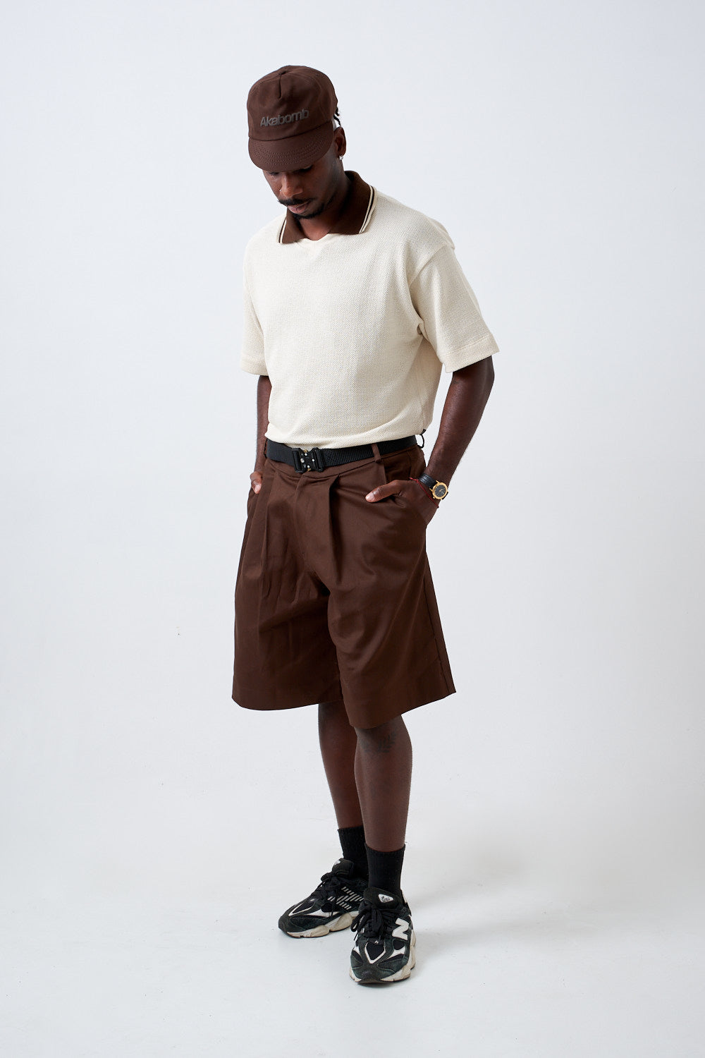 Tailor Jorts Brown