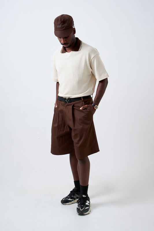 Tailor Jorts Brown