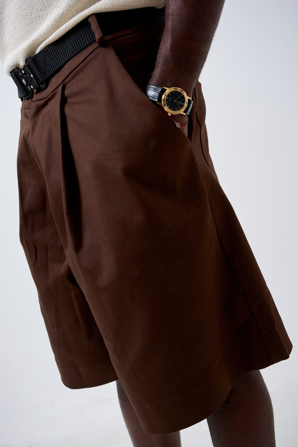 Tailor Jorts Brown
