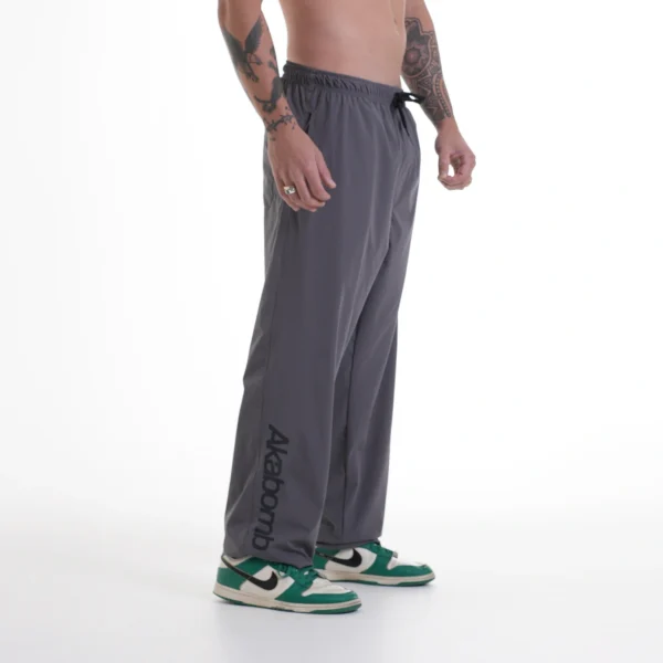 Tactel Pants Basic Logo Gray