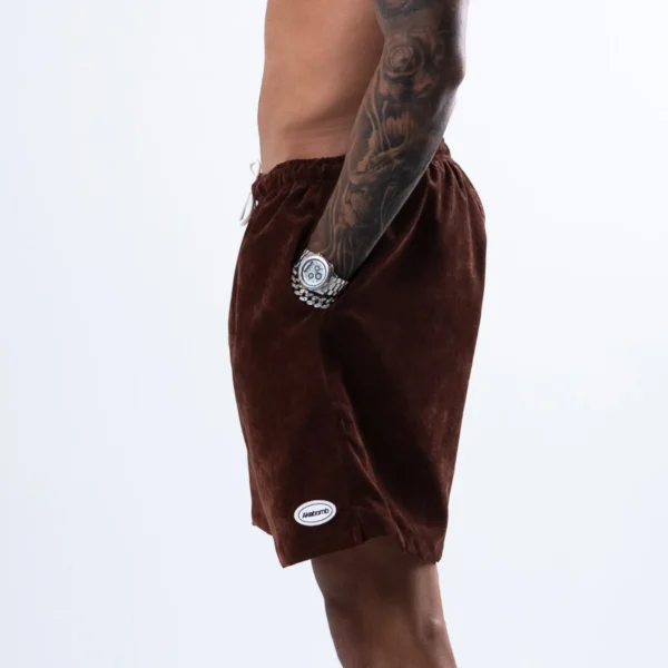 Shorts Cotelê Brown
