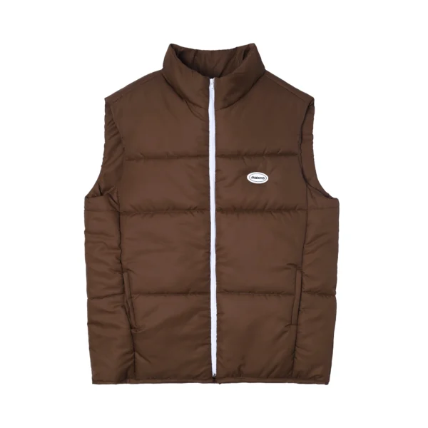 Puffer Vest Brown